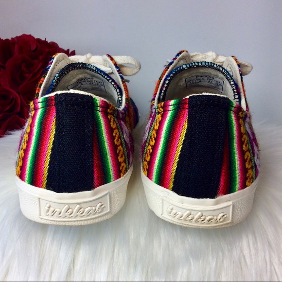 Inkkas Spectrum Lowtop Sneakers Boho Sz 11 - Picture 5 of 8